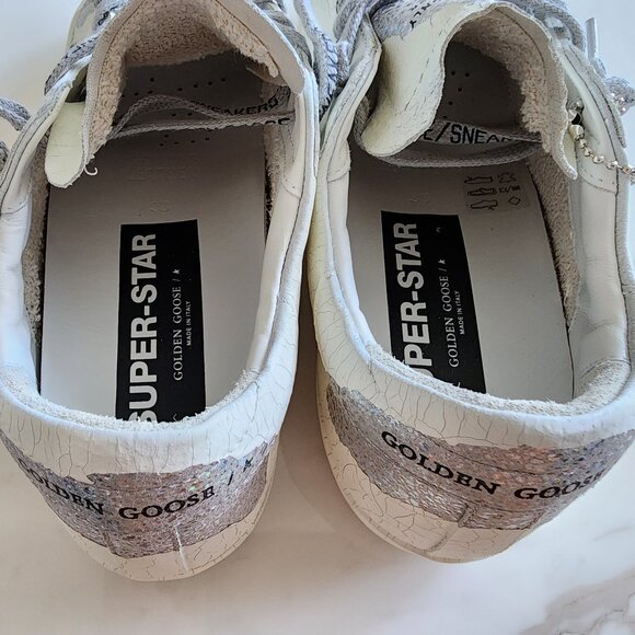 NIB Golden Goose Super-Star Classic Sneakers Size 38 - Picture 9 of 13